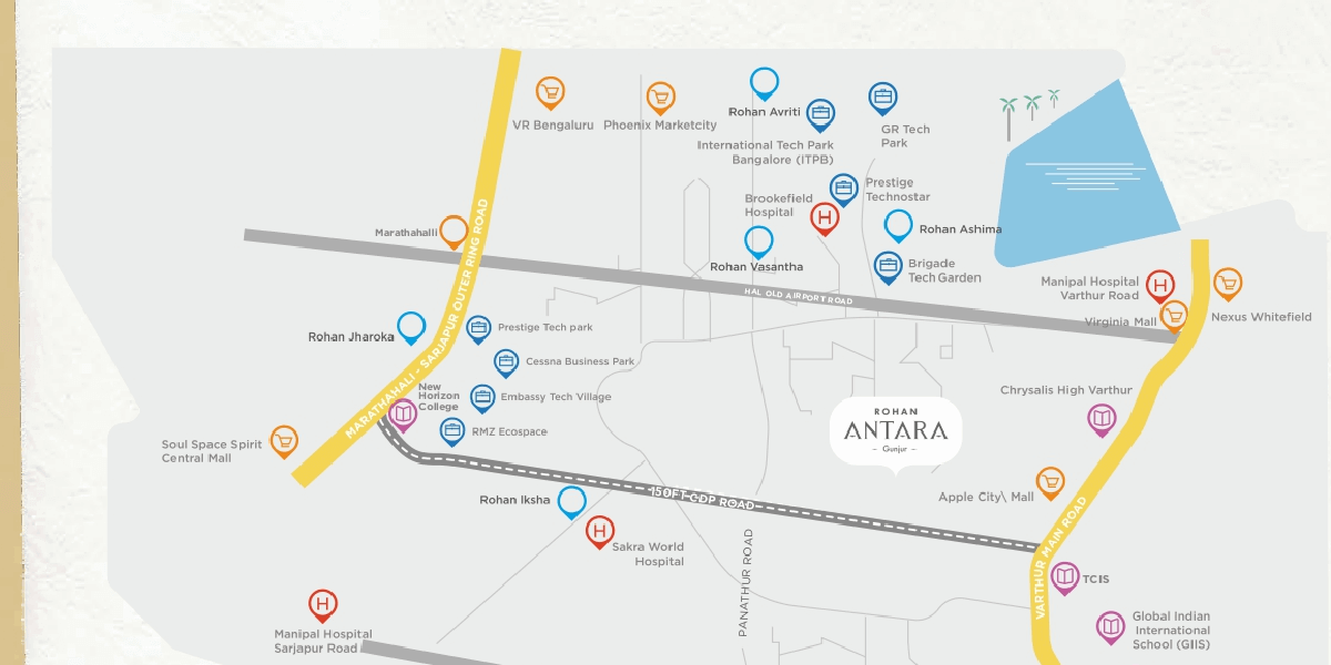 rohan-antara-gunjur-whitefield-locationn map.png